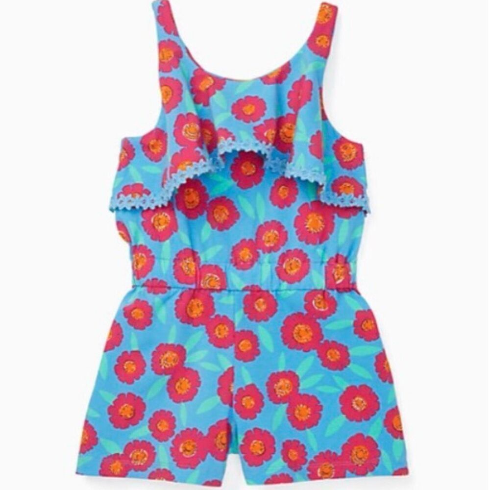 Kate Spade Tangier Floral Romper size 6
